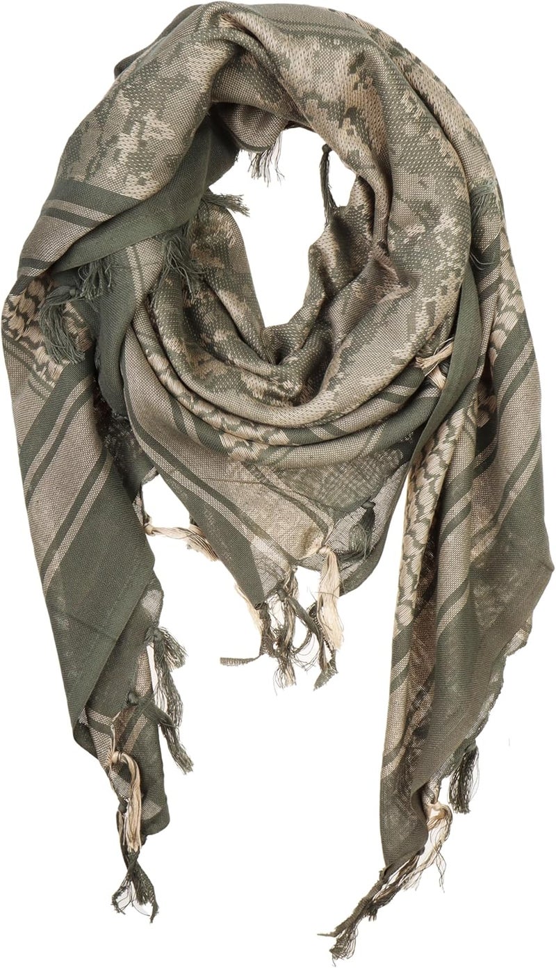 VIVIAN & VINCENT Store Shemagh Tactical Desert Scarf Keffiyeh Cotton Scarf Wrap for Men And Women - Image 1